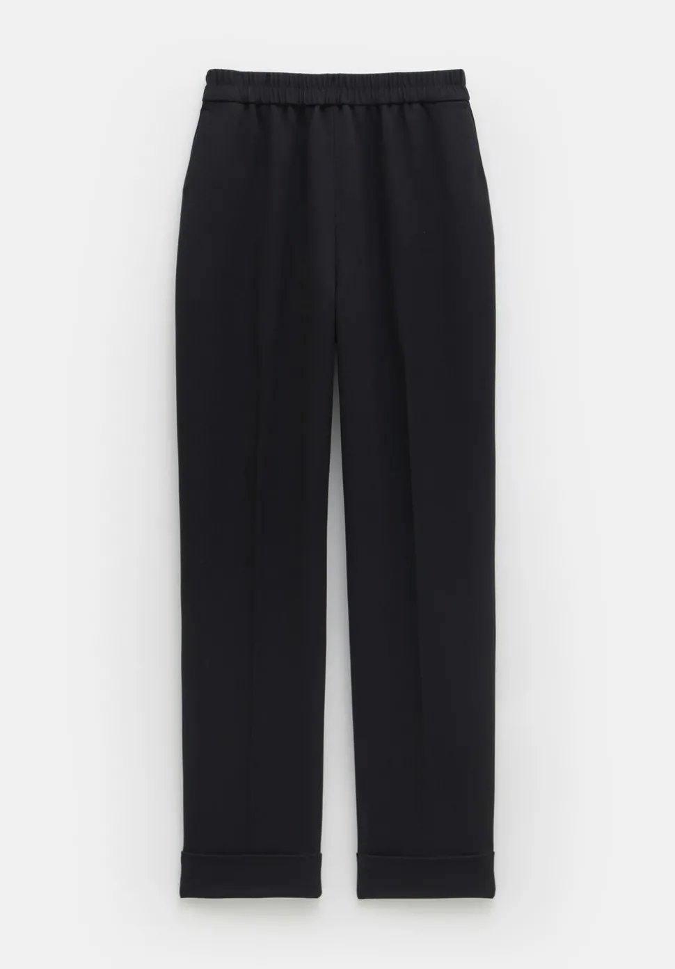 Slim Pull On Suit Trousers