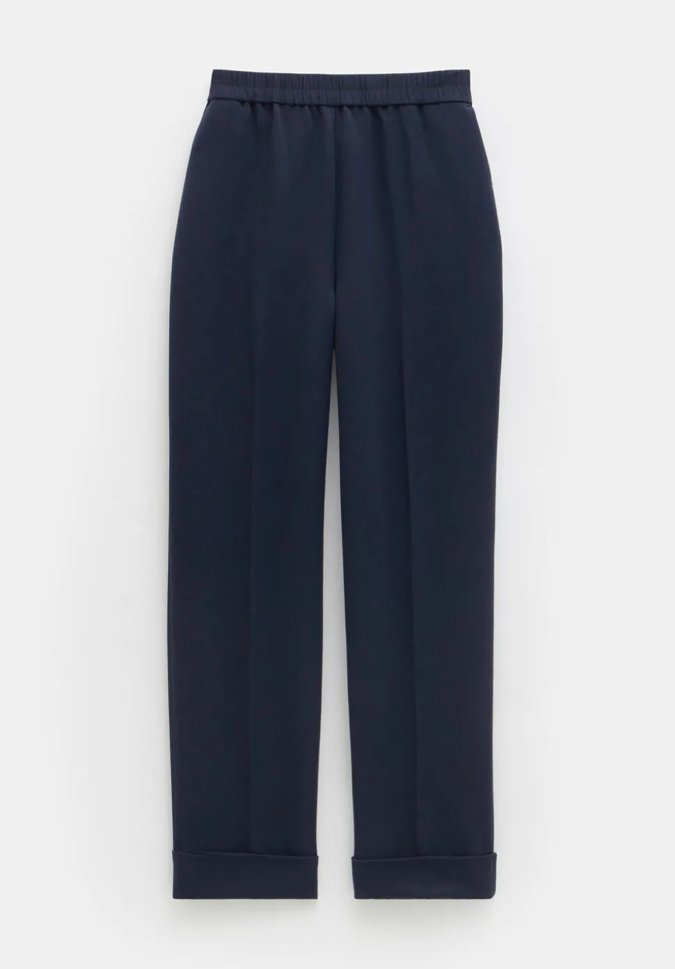 Slim Pull On Suit Trousers