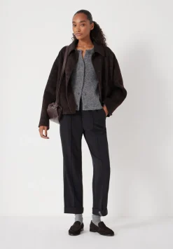 Slim Pull On Tailored Trousers