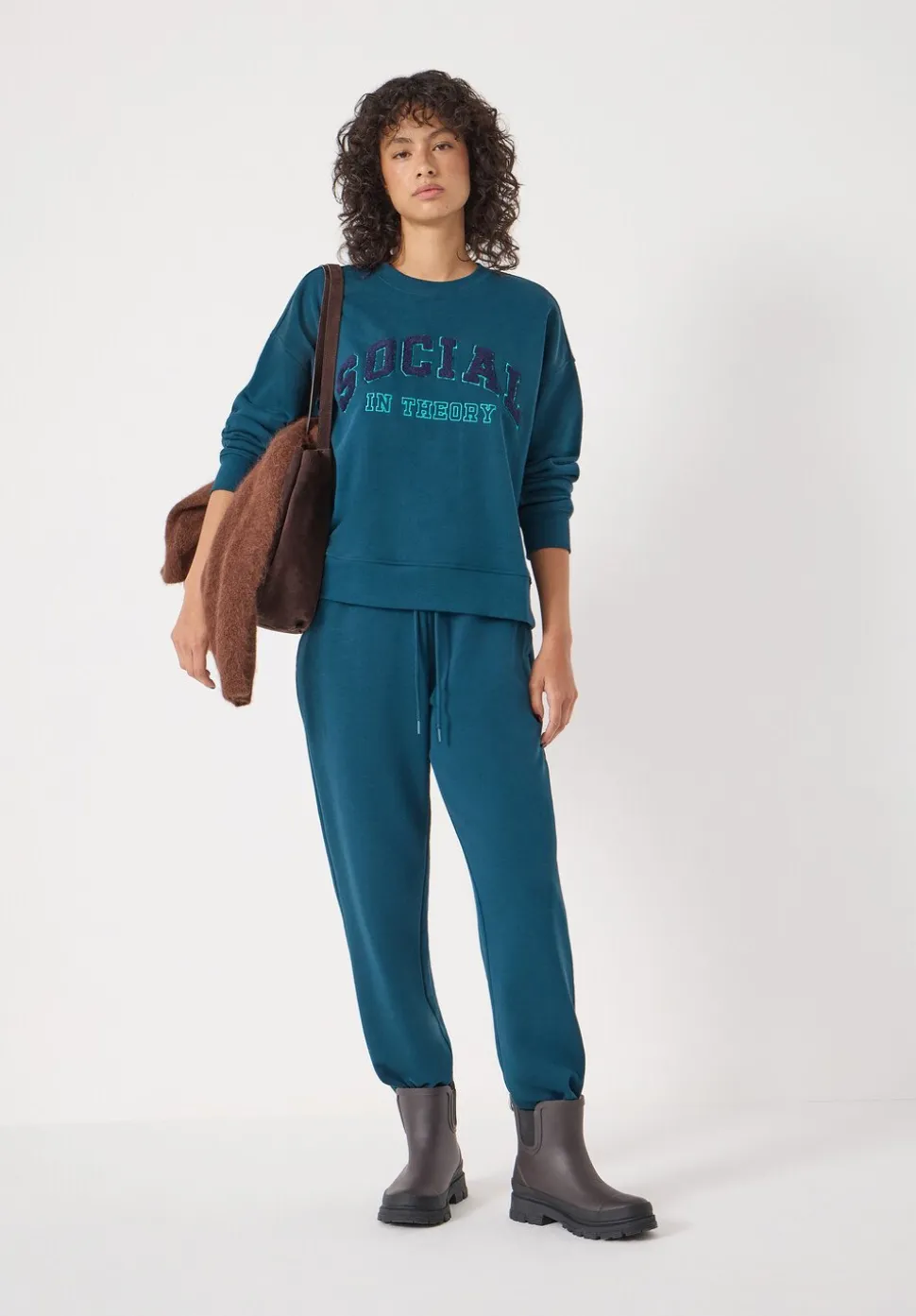 Social In Theory Graphic Sweatshirt