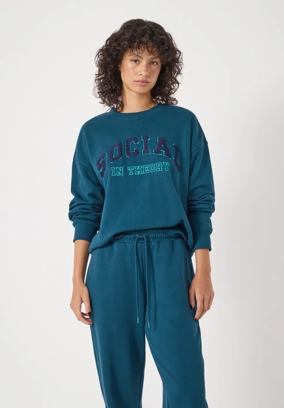 Social In Theory Graphic Sweatshirt