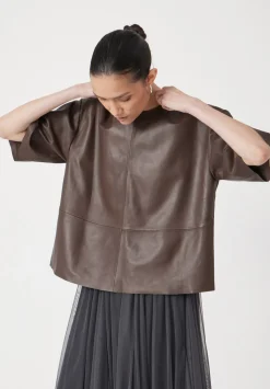 Soft Leather T-shirt