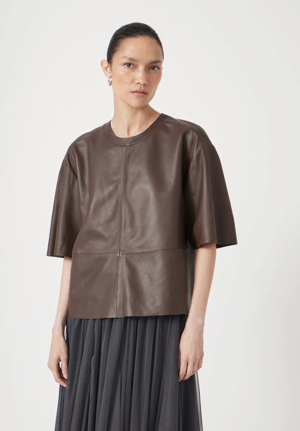 Soft Leather T-shirt