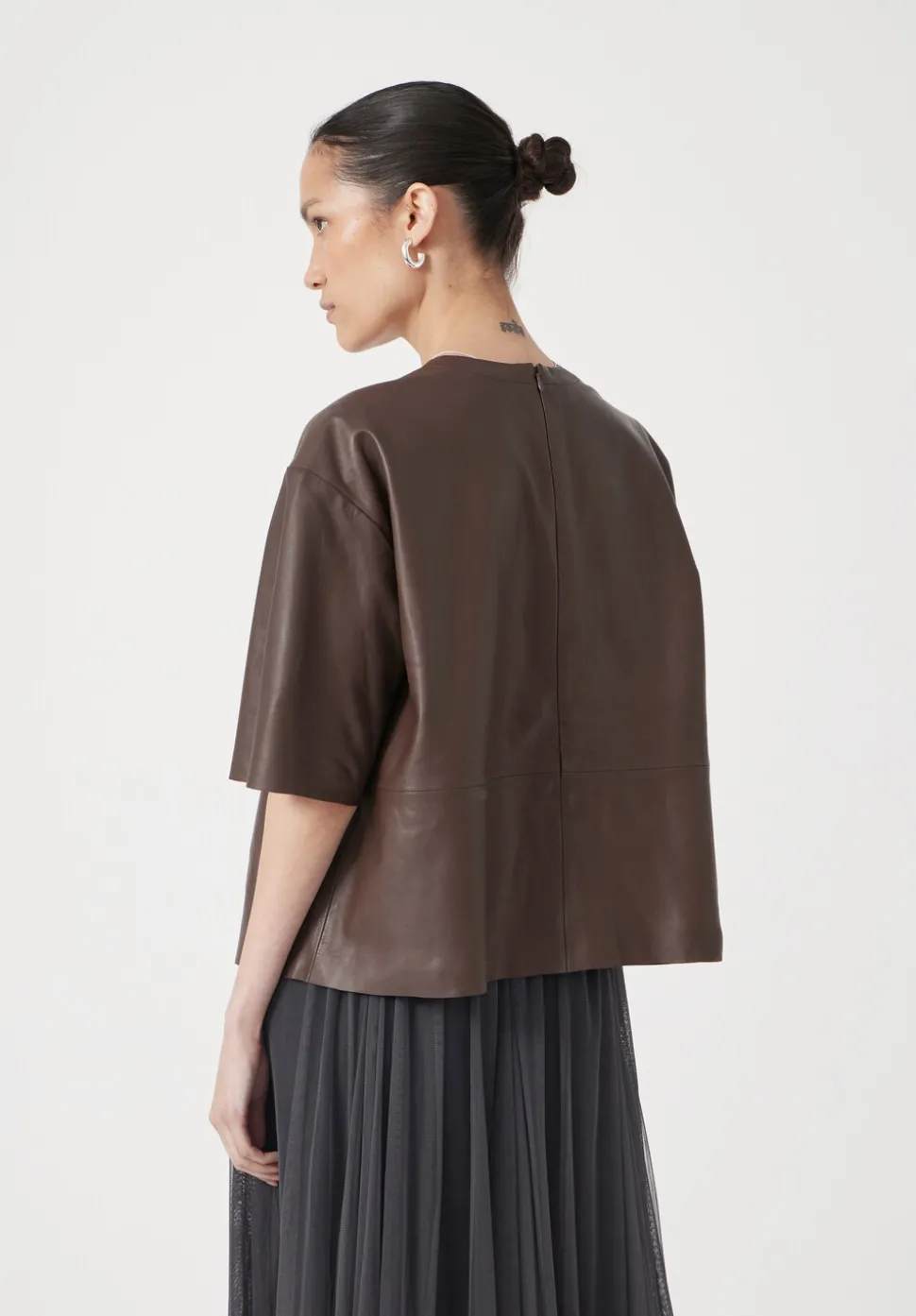 Soft Leather T-shirt