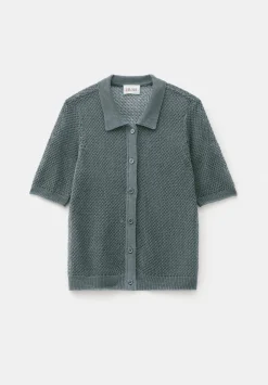 Soft Mesh Knitted Top