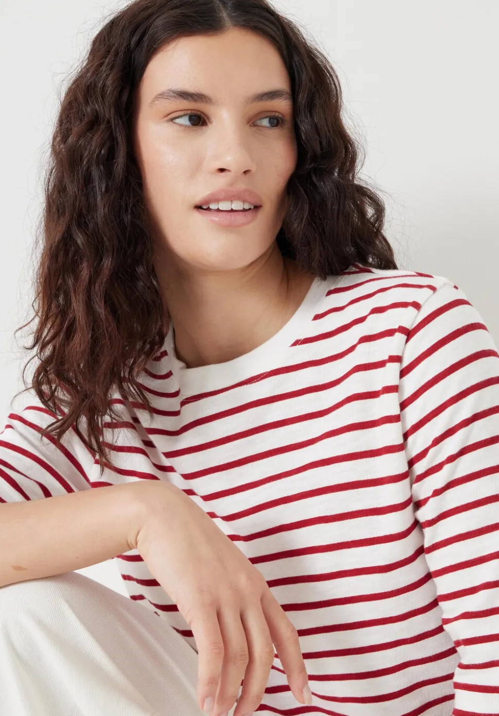 Sora Striped Relaxed T-Shirt