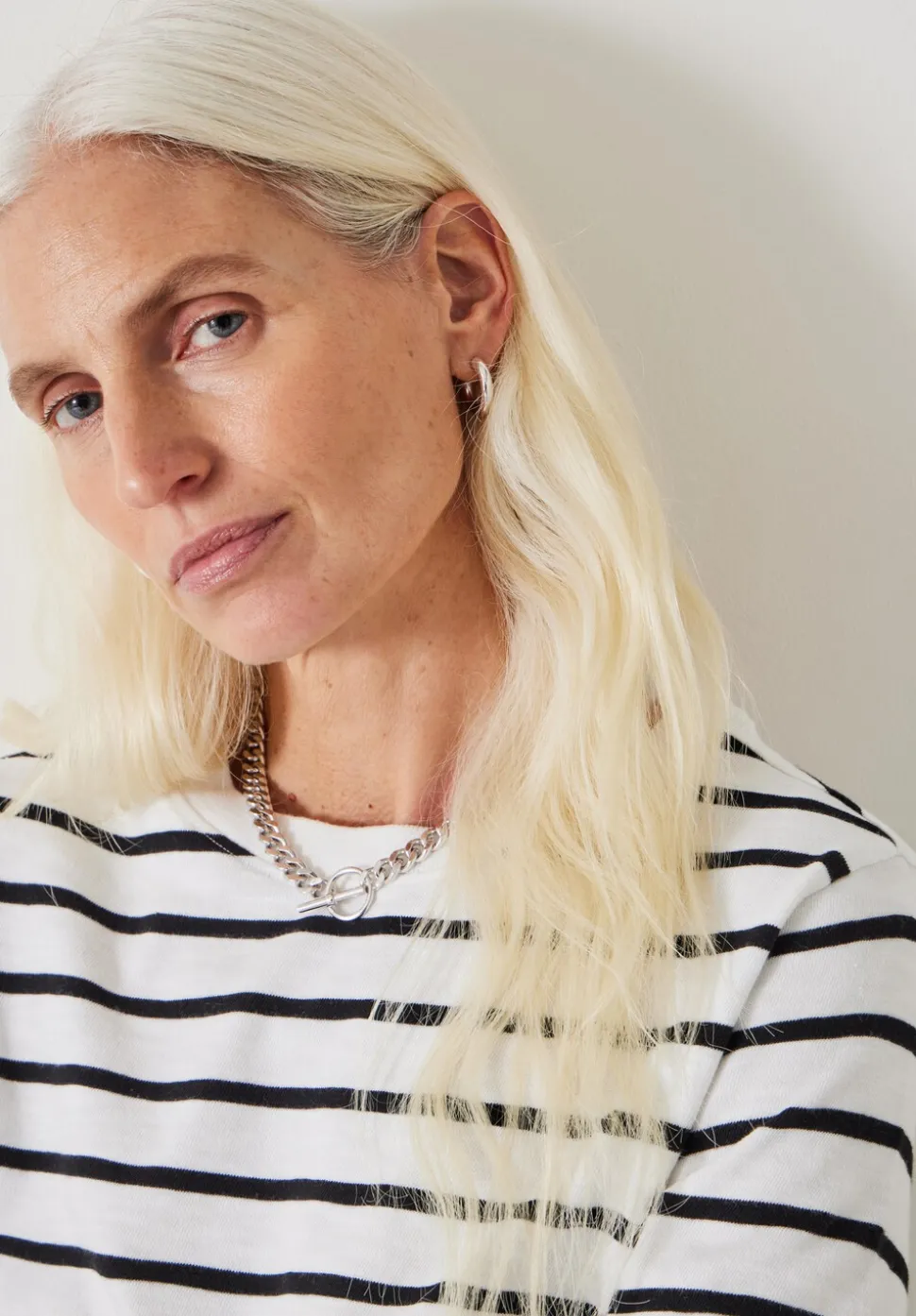 Sora Striped Relaxed T-Shirt