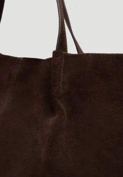 Suede Wing Tote Bag
