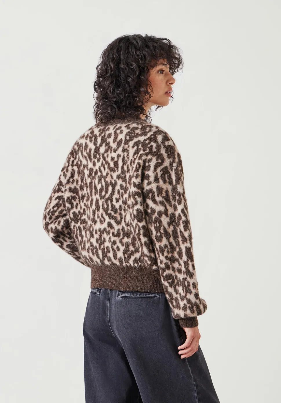 Susie Brushed Animal Bomber Jacket