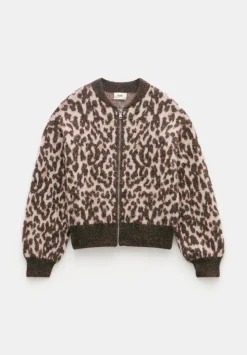 Susie Brushed Animal Bomber Jacket
