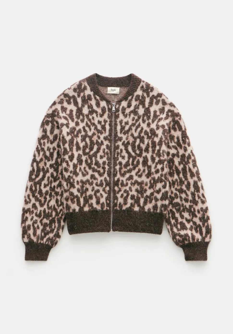 Susie Brushed Animal Bomber Jacket