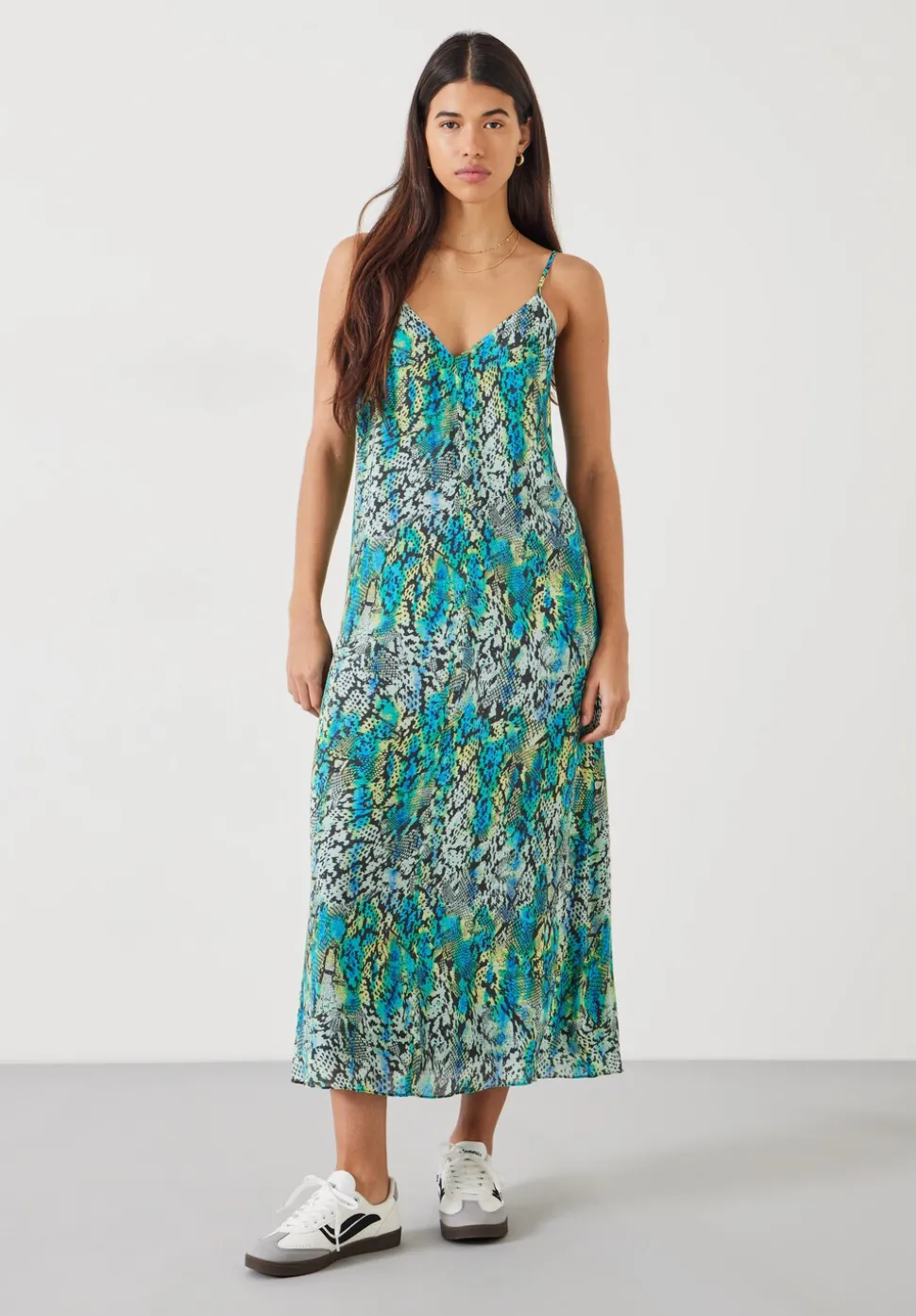 Sydney Printed Maxi Slip Dress