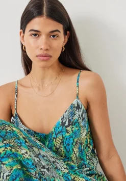 Sydney Printed Maxi Slip Dress