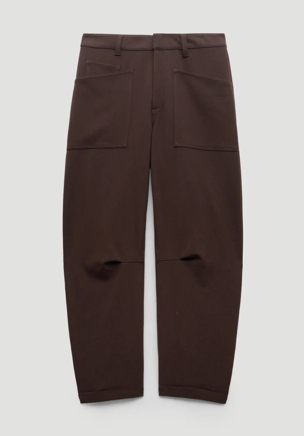 Tailored Cordi Barrel Leg Trousers