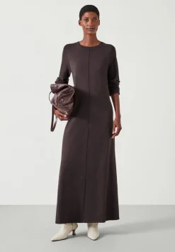 Talen Long Sleeved Knitted Maxi Dress