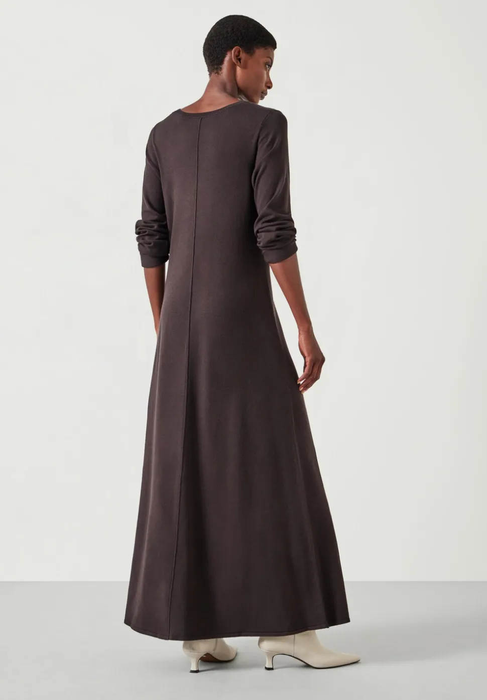 Talen Long Sleeved Knitted Maxi Dress