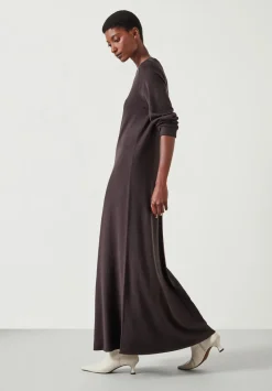 Talen Long Sleeved Knitted Maxi Dress