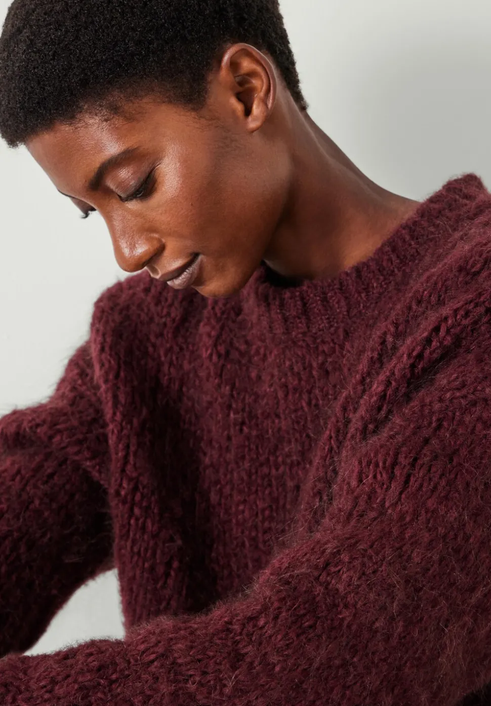Tammy Textured Crew Jumper