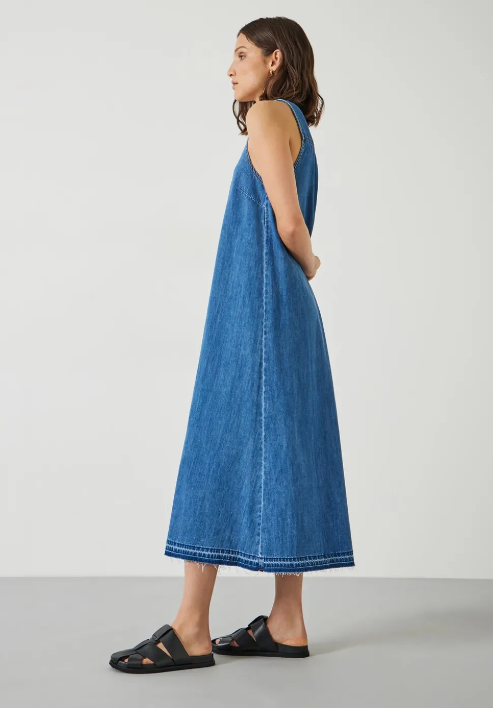 Tatum Denim Maxi Dress