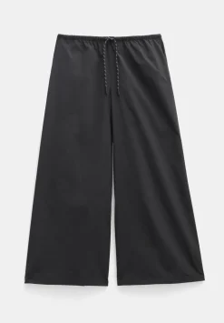 Technical Melissa Wide Leg Cropped Trousers