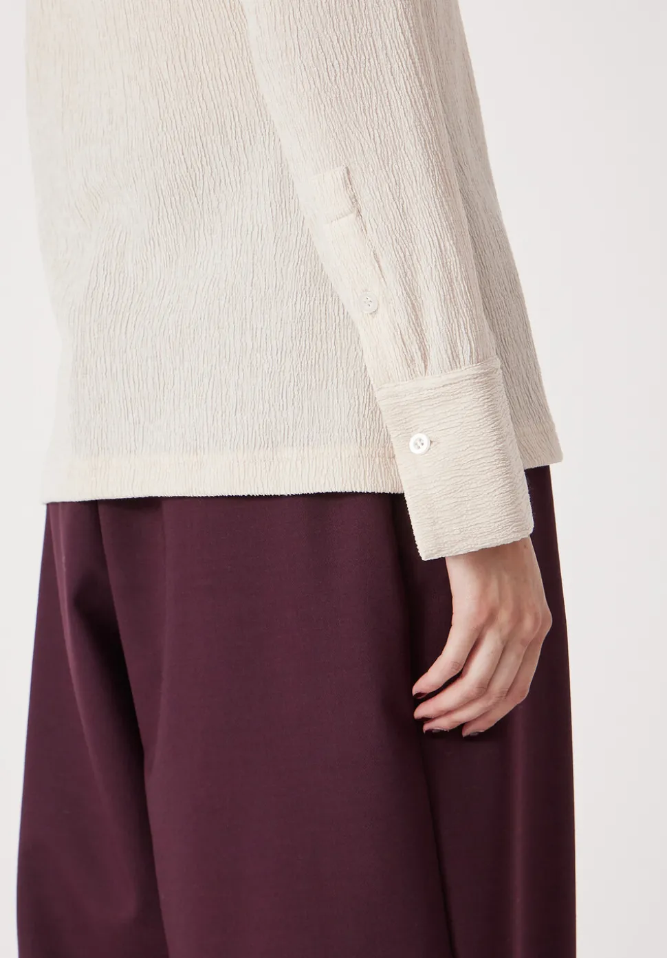 Textured Slim Shirt