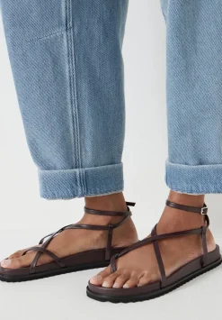 Thea Strappy Leather Sandals