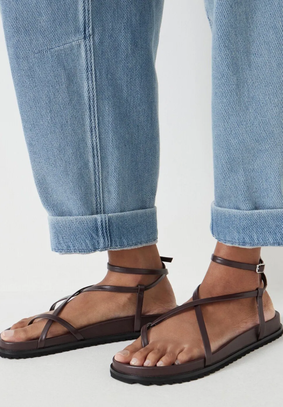 Thea Strappy Leather Sandals