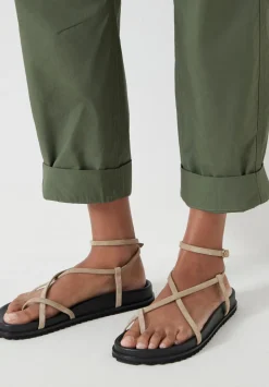 Thea Strappy Suede Sandals