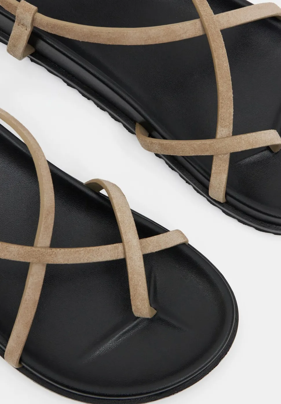 Thea Strappy Suede Sandals