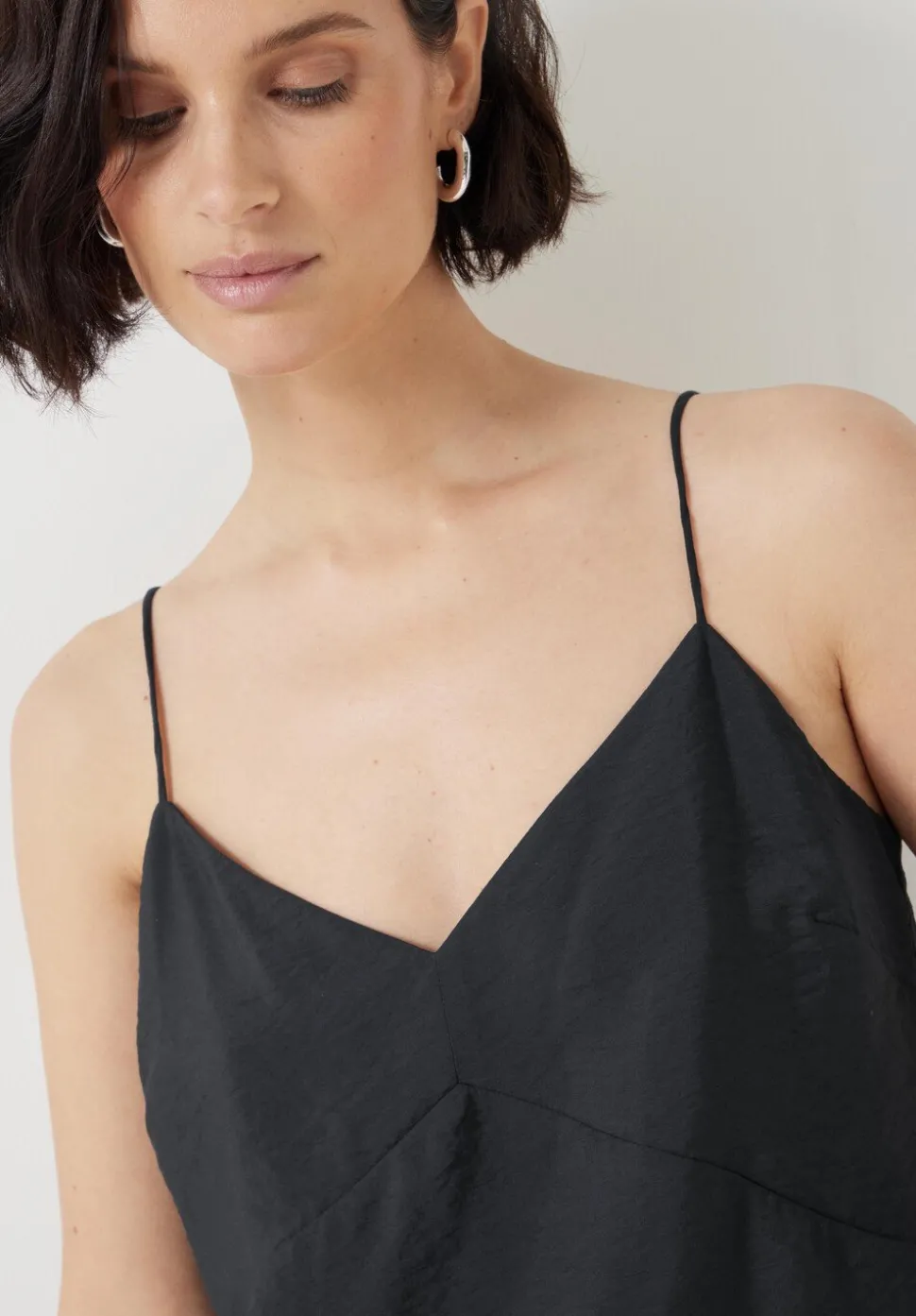 Thin Strap V-Neck Cami