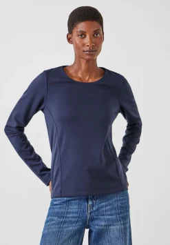 Tie Back Seamed Top
