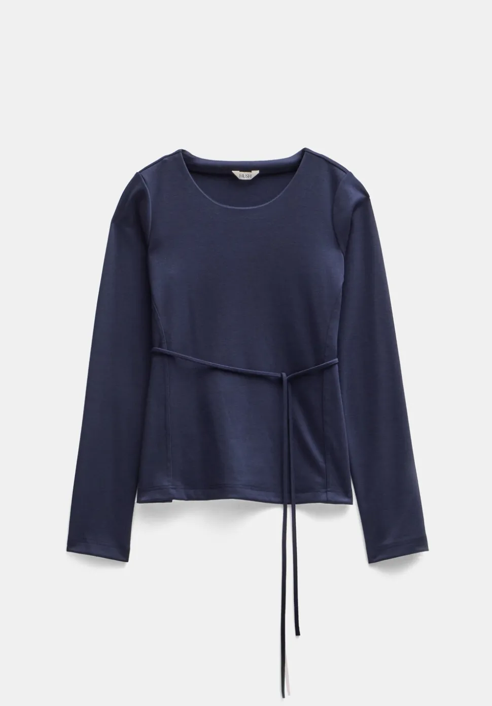 Tie Back Seamed Top