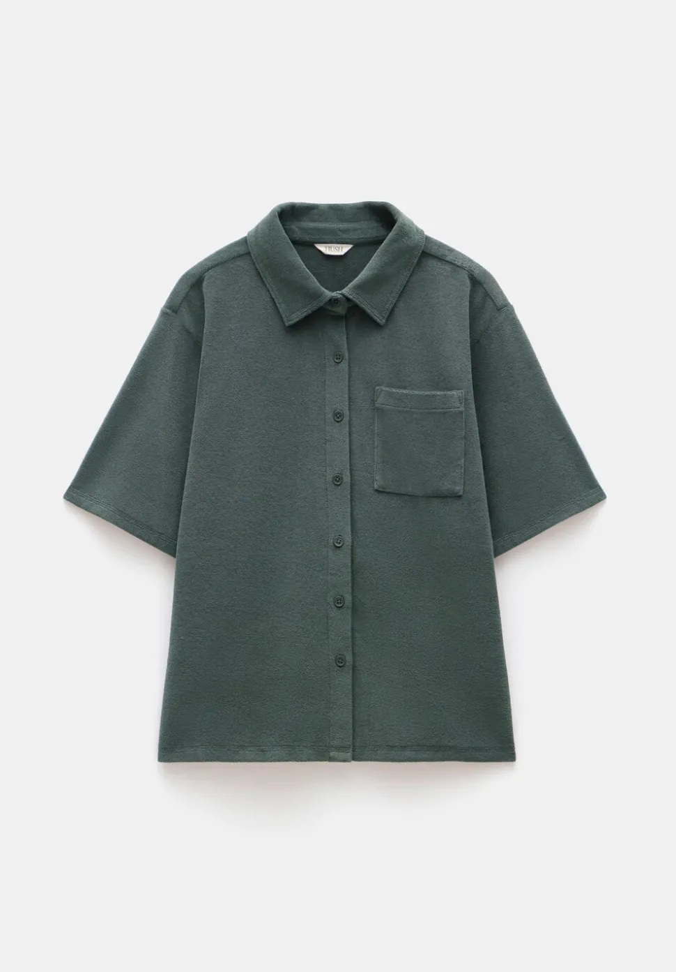 Towelling Short Sleeve Shirt