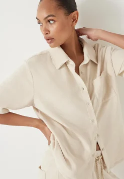 Towelling Short Sleeve Shirt