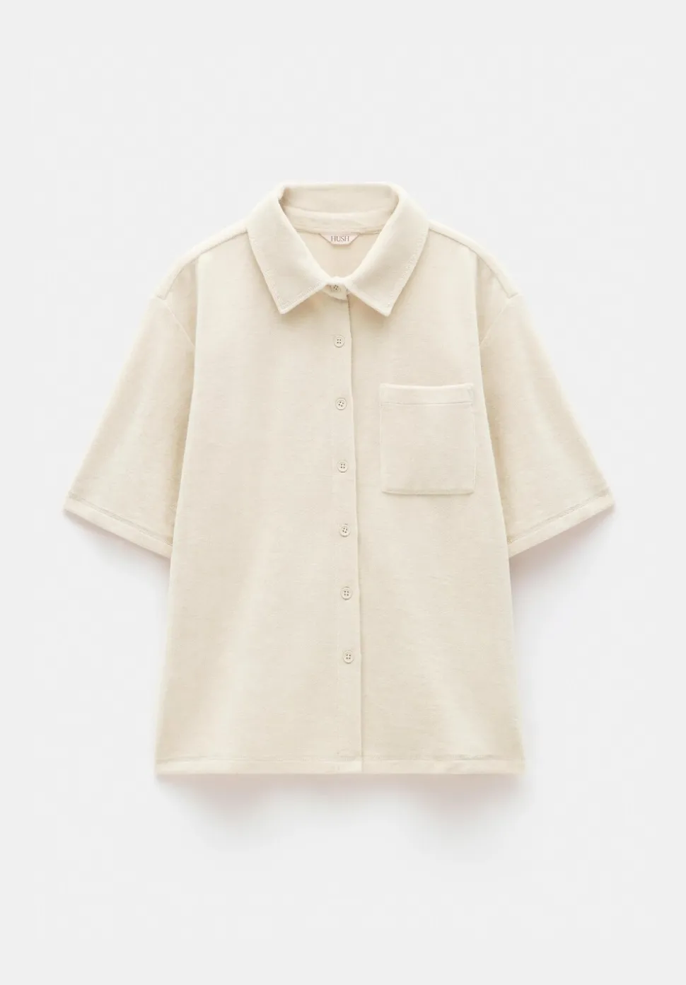Towelling Short Sleeve Shirt