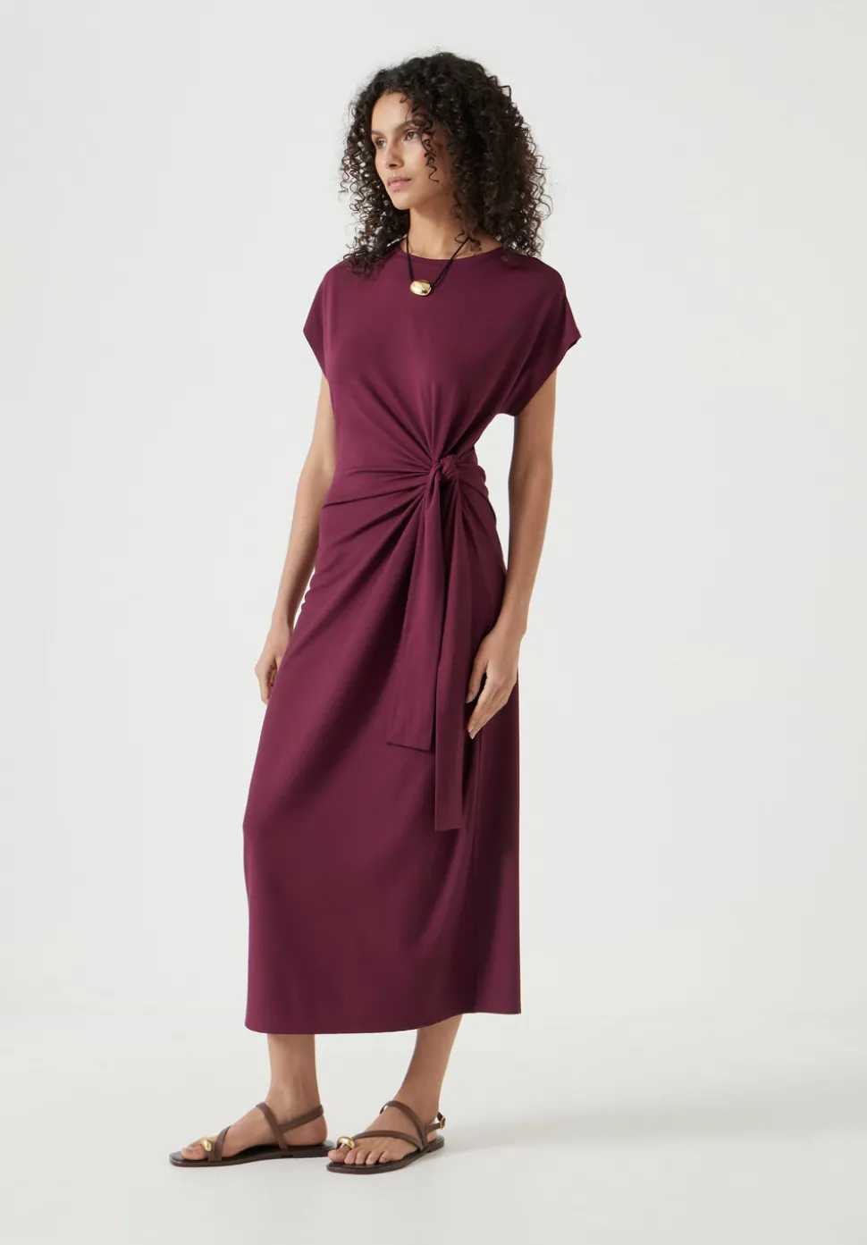 Trinny Jersey Midi Dress
