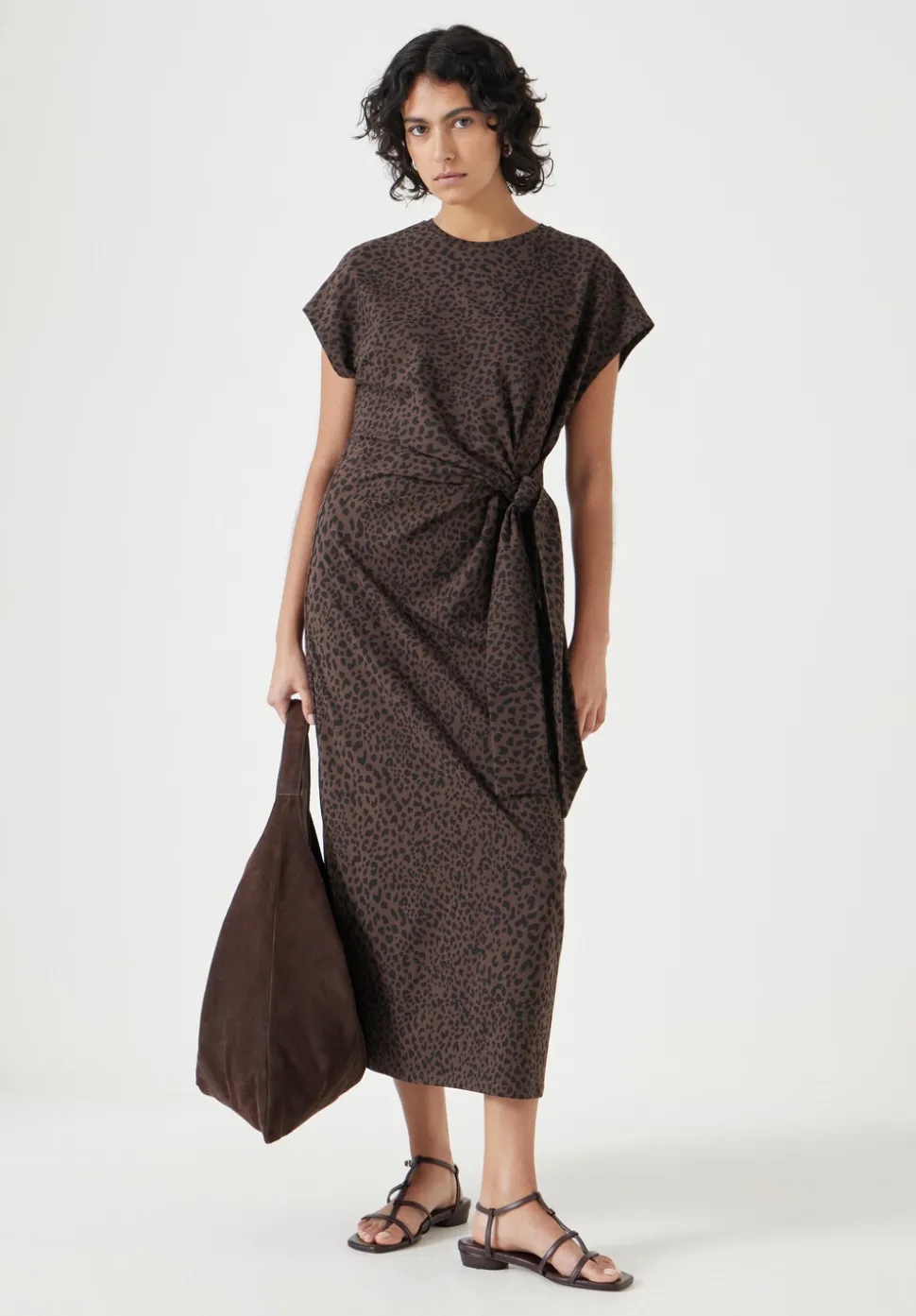 Trinny Stretch Jersey Midi Dress