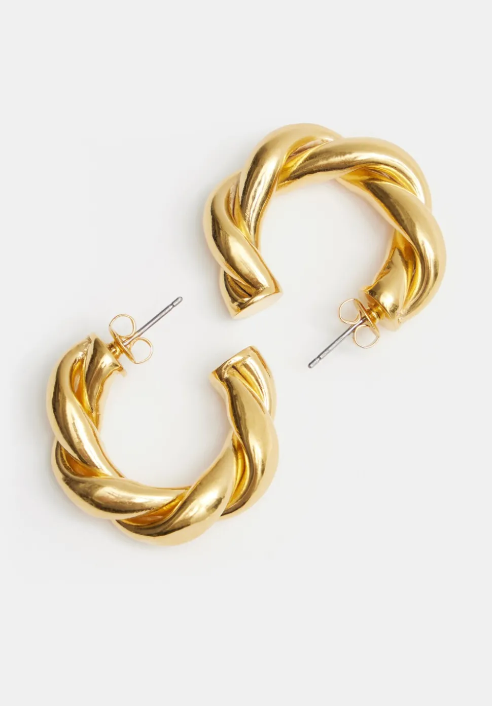 Twist Hoop Earrings