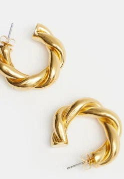 Twist Hoop Earrings