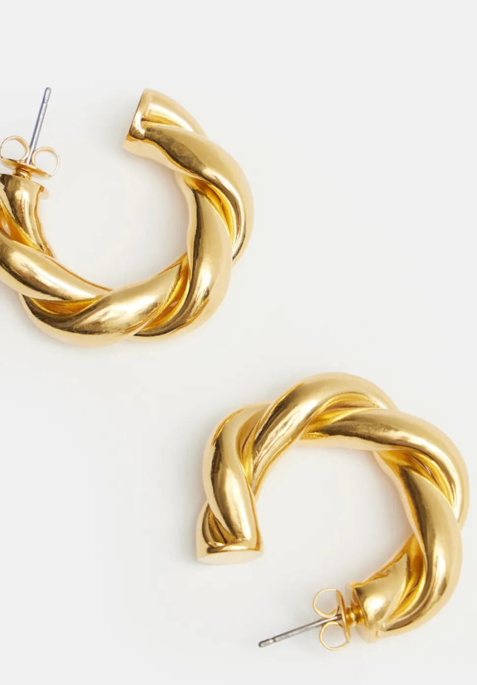 Twist Hoop Earrings