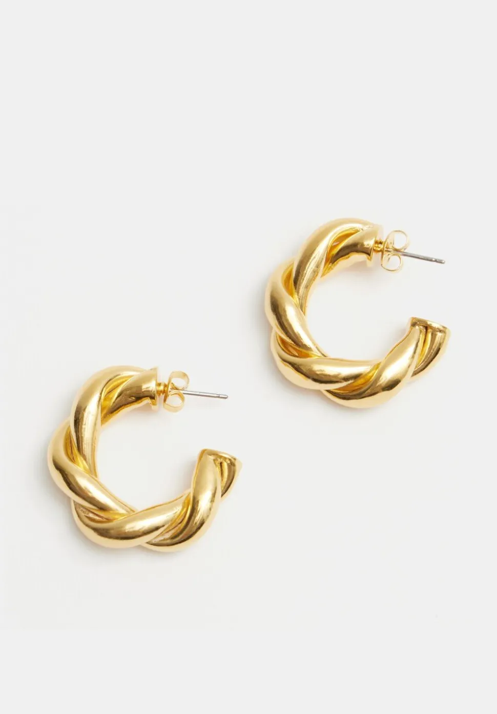 Twist Hoop Earrings