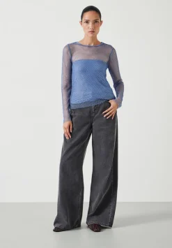 Una Sparkle Long Sleeve Top