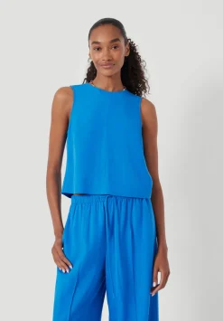 Vera Linen Blend Shell Top