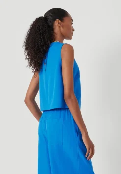 Vera Linen Blend Shell Top