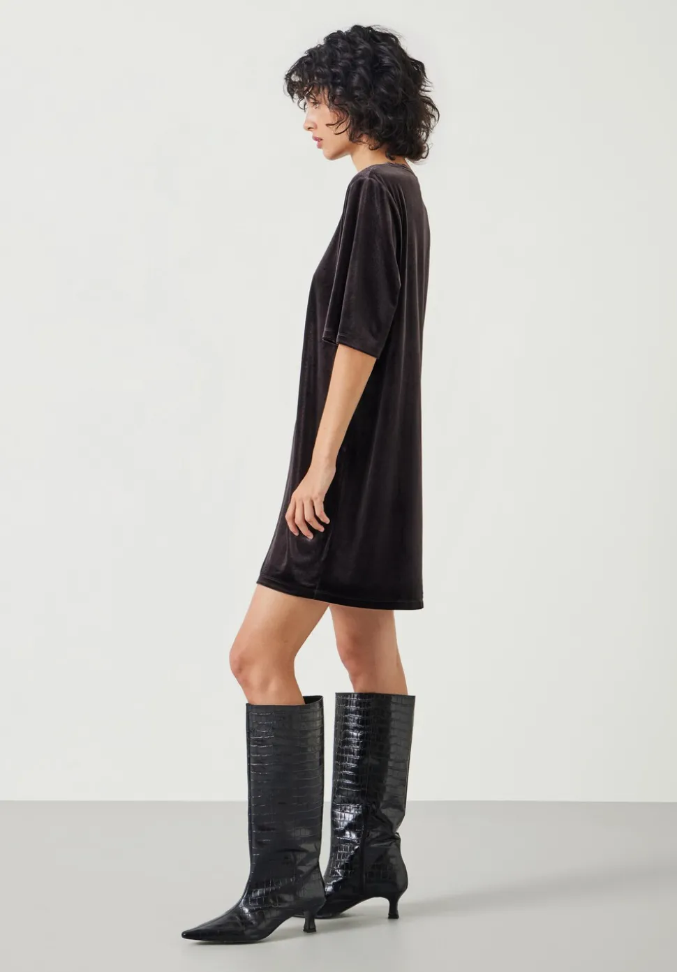 Vicky Velvet Mini Dress