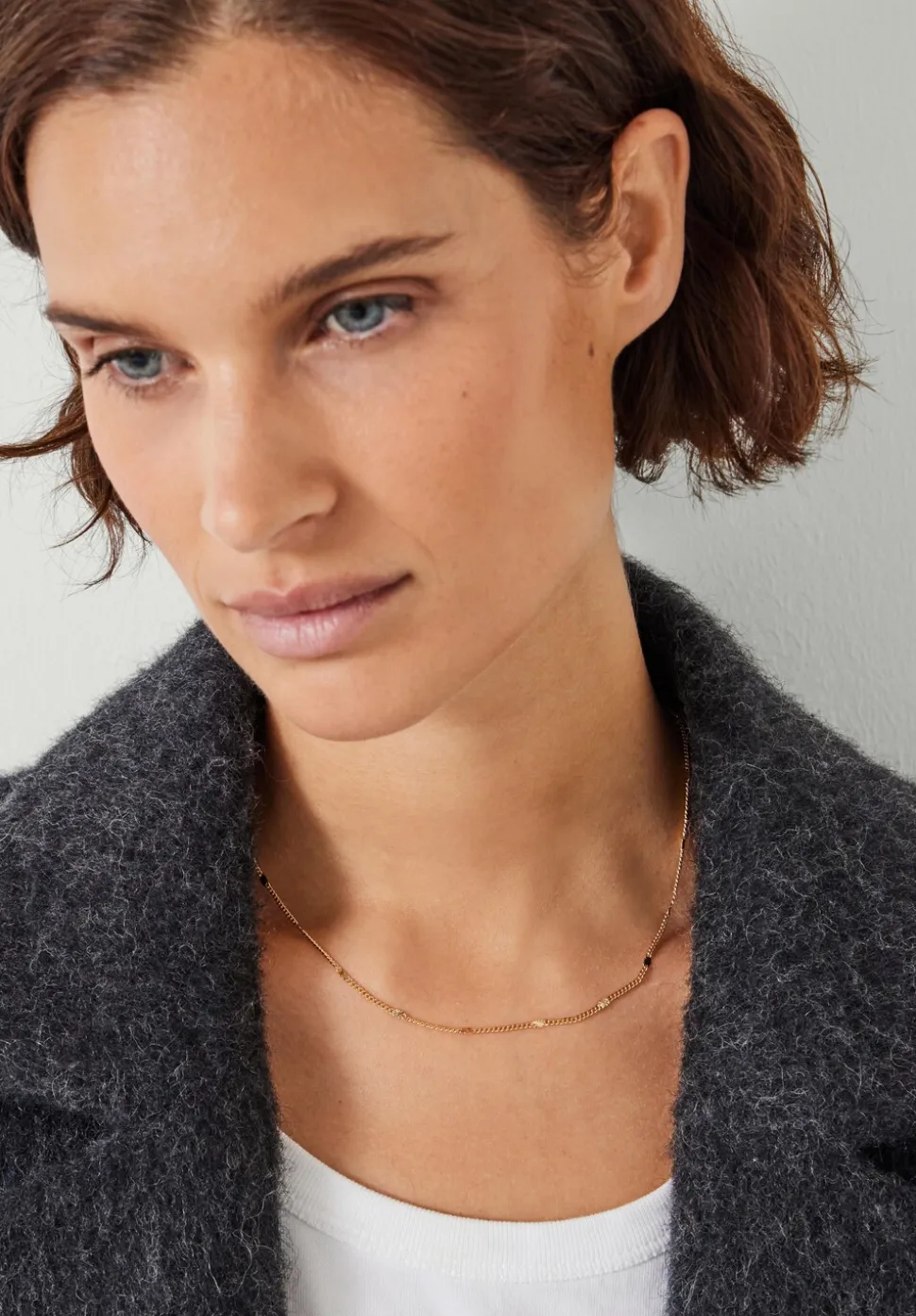 Violet Chain Necklace