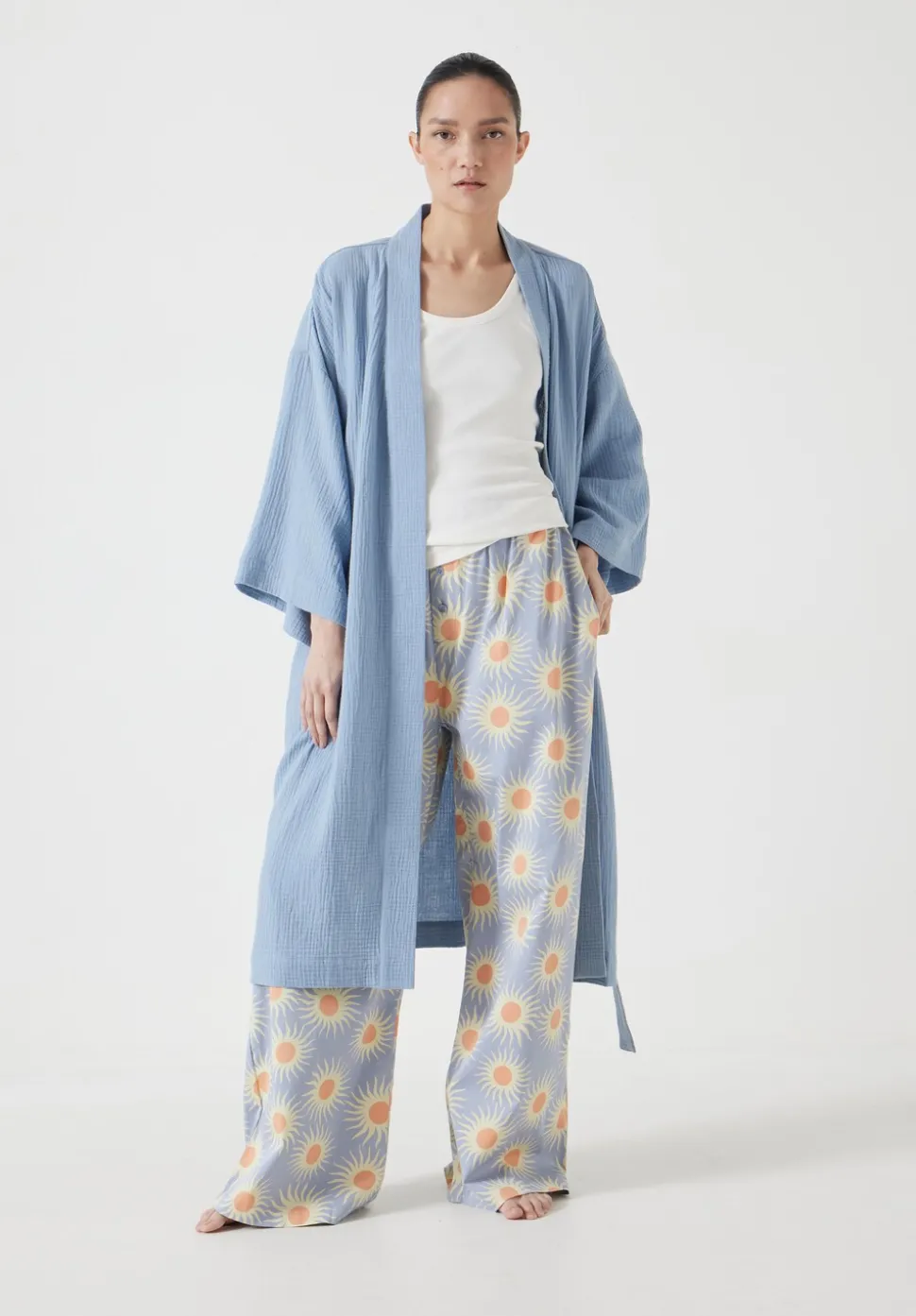 Waffle Cotton Robe