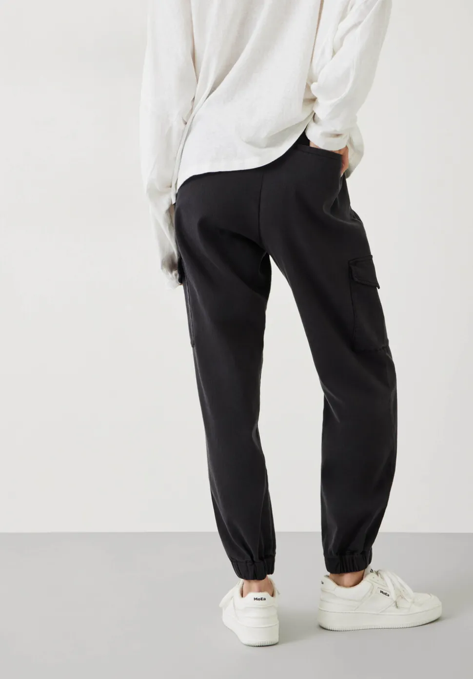 Washed Cargo Trousers