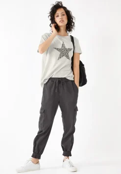 Washed Cargo Trousers