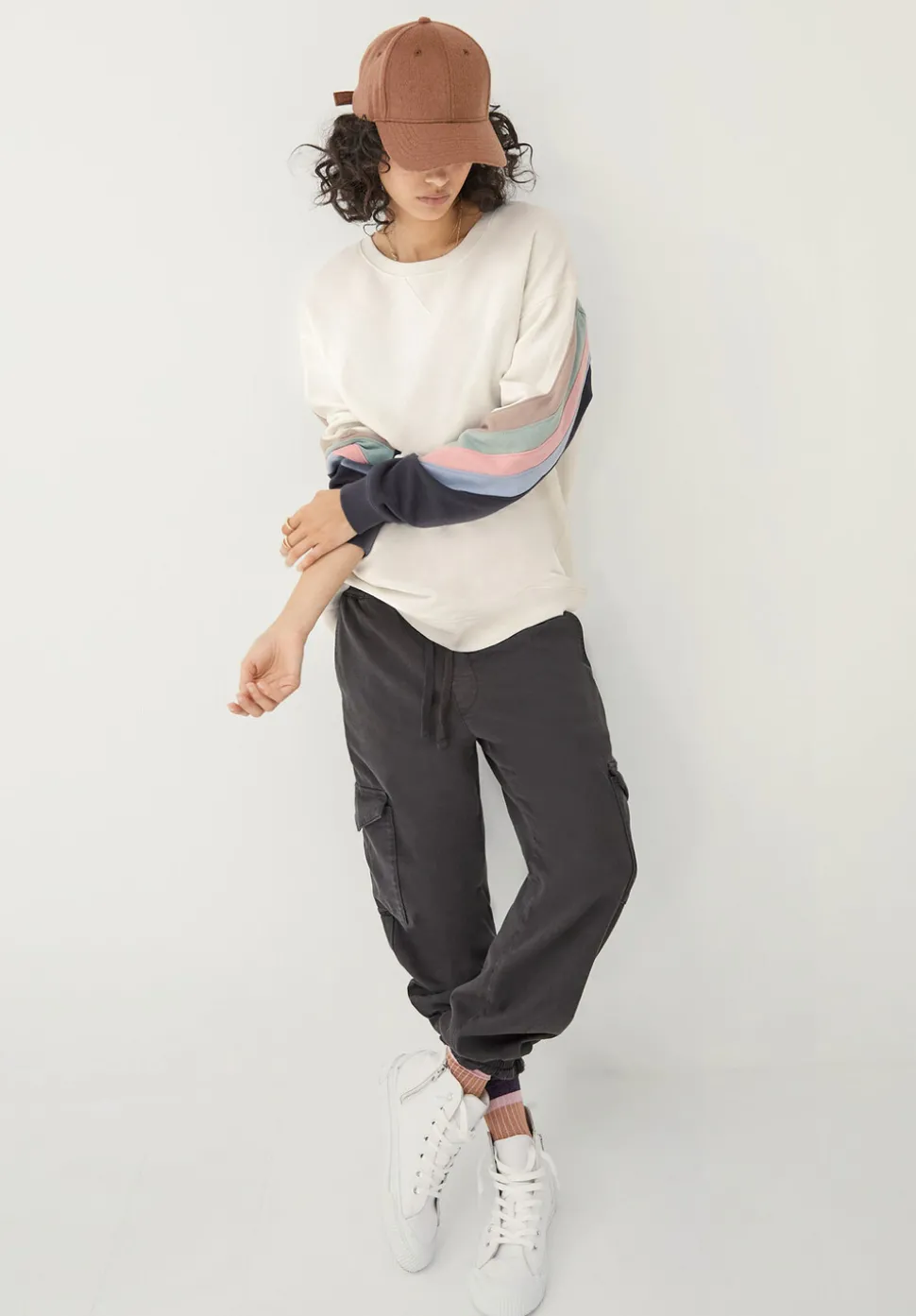 Washed Cargo Trousers